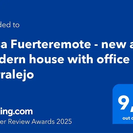 Casa Fuerteremote - New And Modern House With Office & Pool In Corralejo דירה