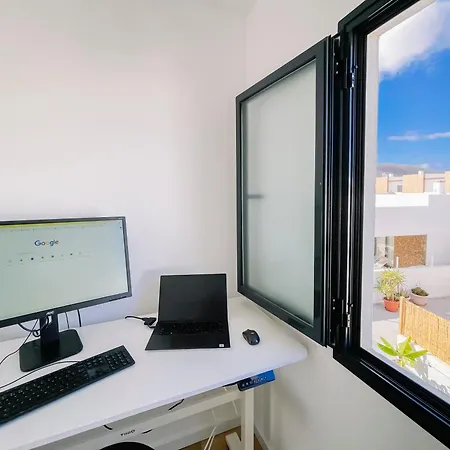 Casa Fuerteremote - New And Modern House With Office & Pool In Corralejo لا أوليفا