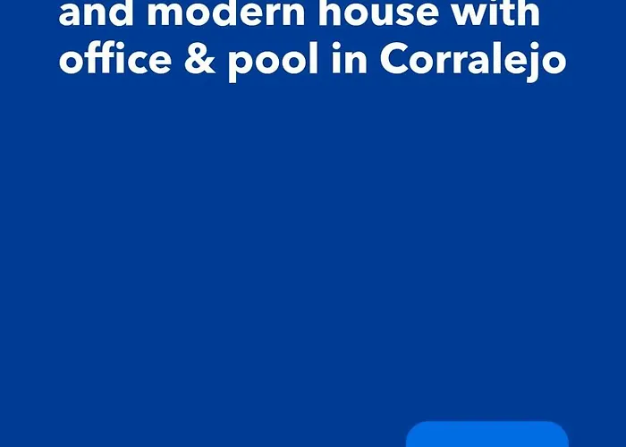 Casa Fuerteremote - New And Modern House With Office & Pool In Corralejo La Oliva